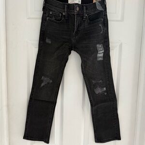 Abercrombie Kids Charcoal Slim Jeans